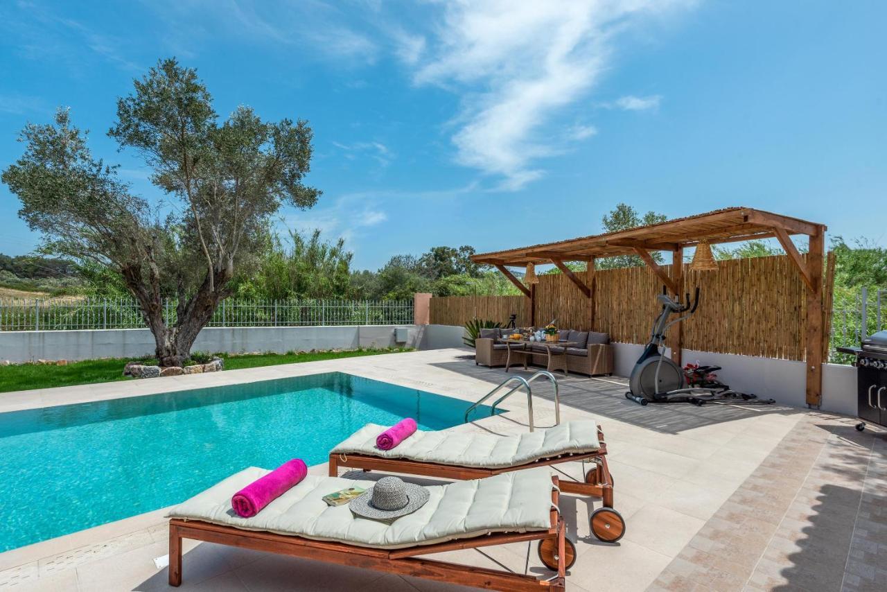 Villa Filerolia Stone House Pastida Exterior foto