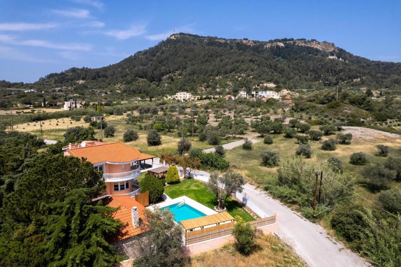 Villa Filerolia Stone House Pastida Exterior foto