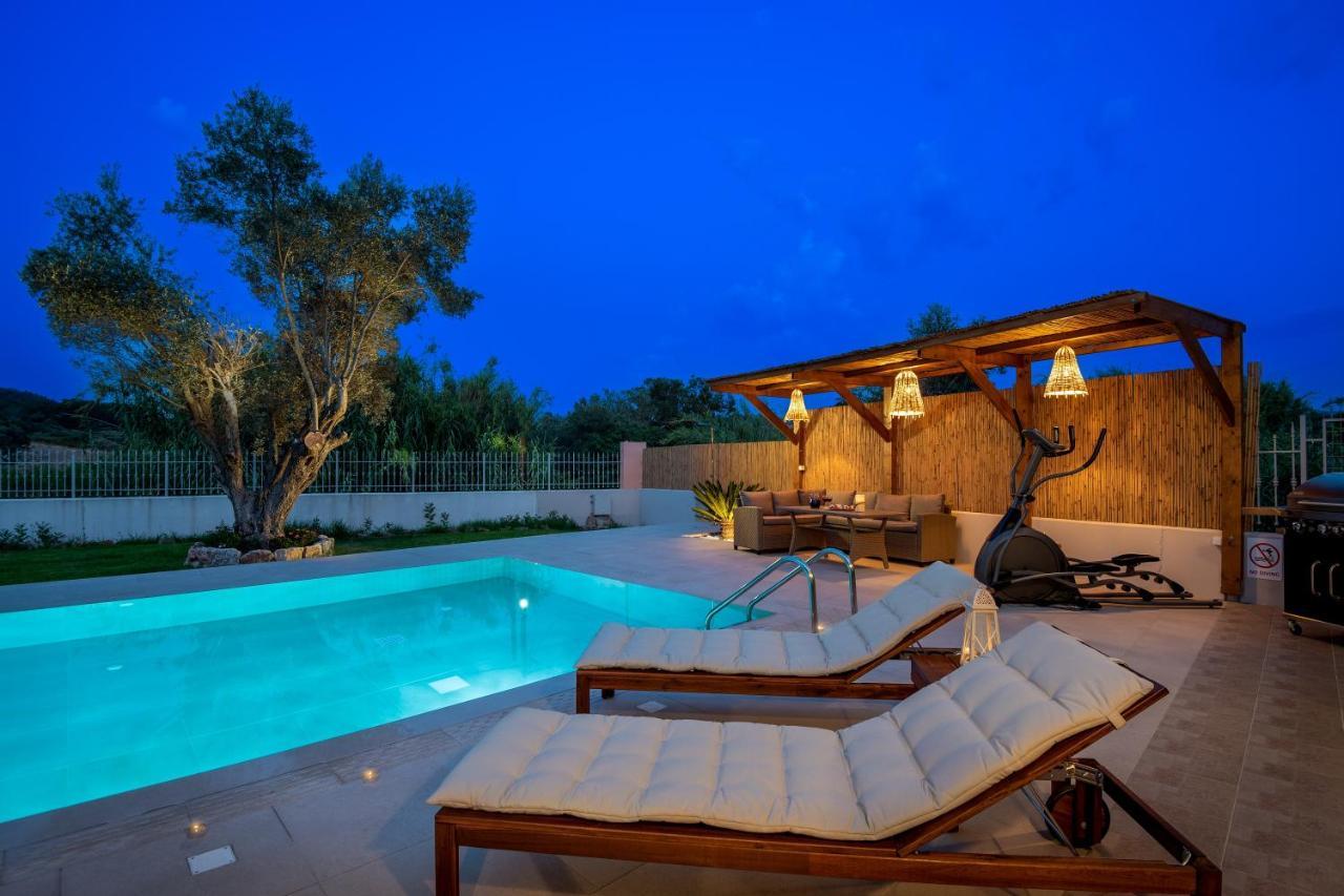 Villa Filerolia Stone House Pastida Exterior foto